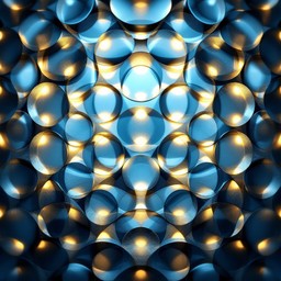 Free Metallic Sphere Pattern Image - Geometric, Metallic, Spheres ...