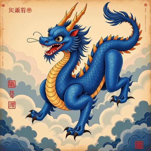Free Azure Dragon Guardian Image - Dragon, Azure, Blue | Download at ...