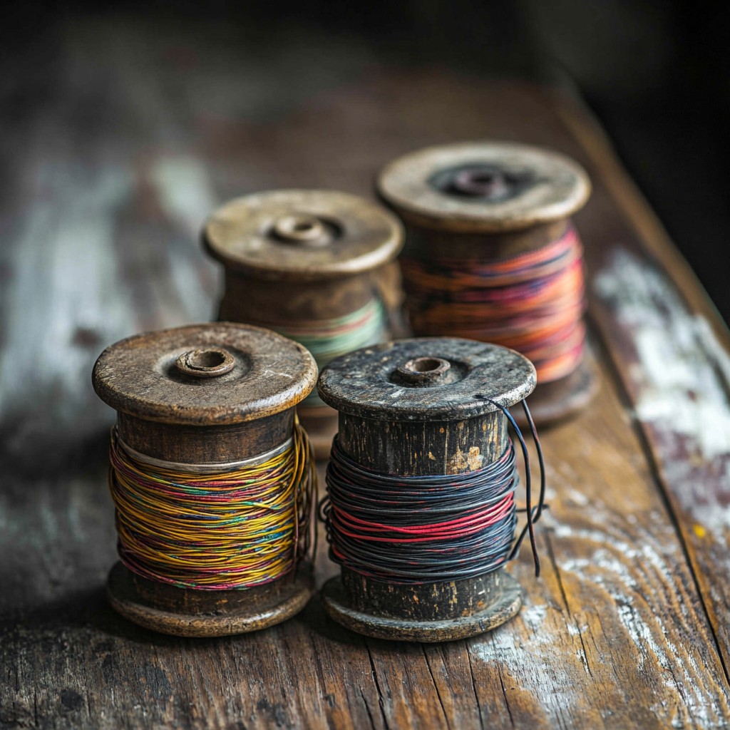 Fancy Spools Free Vintage Spool Collection Image - Vintage, Spools, Threads ...