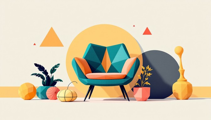 Free Modern geometric decor Image - Modern, Geometric, Decor | Download ...