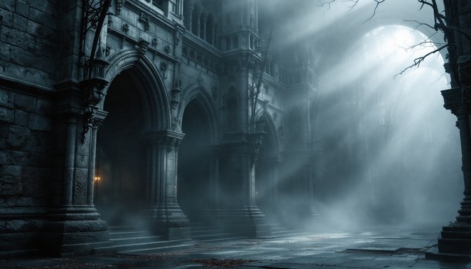 Free Misty Gothic Archway Image | Download at StockCake