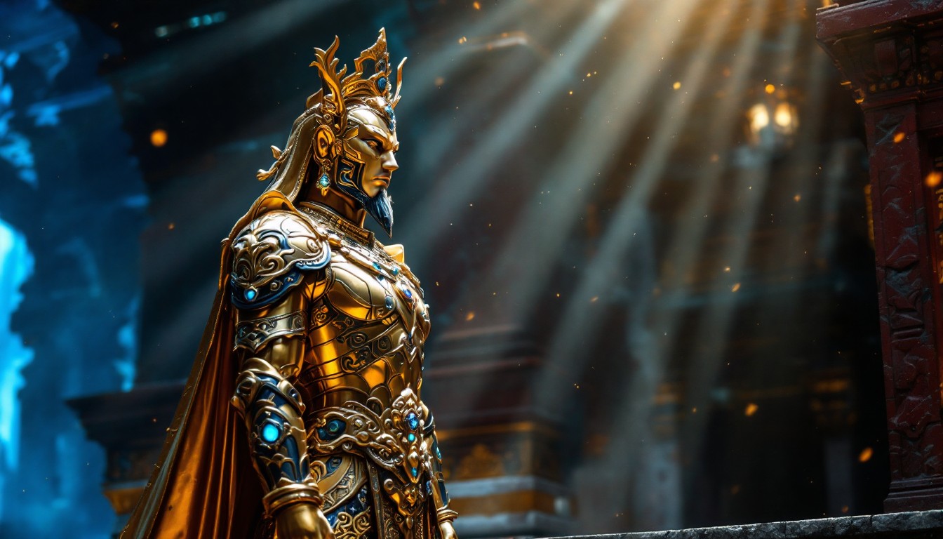 Free Ancient Temple Protector Image - Guardian, Statue, Gold | Download ...
