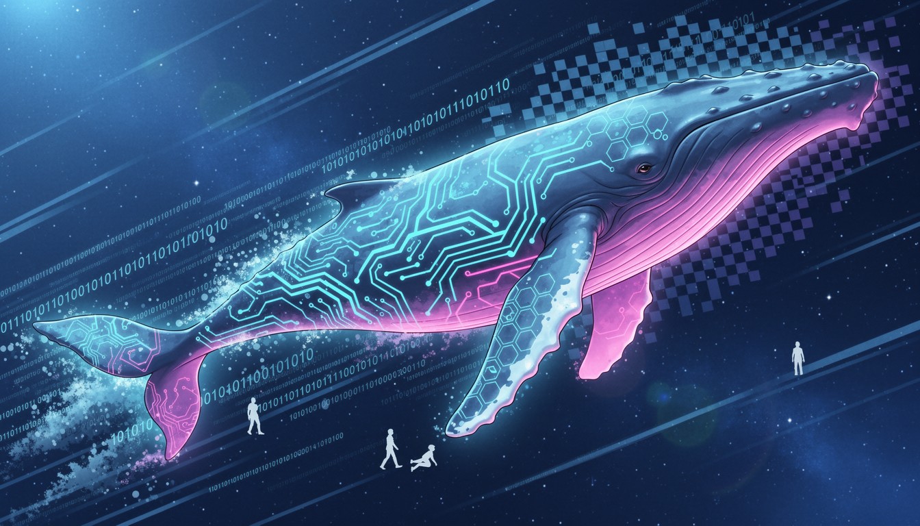 Free Digital Whale Breaching Photo - Whale, Digital, Cyberpunk ...