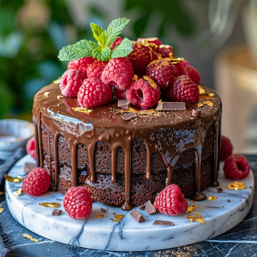 Free Decadent Chocolate Cake Image - Cake, Chocolate, Raspberry ...