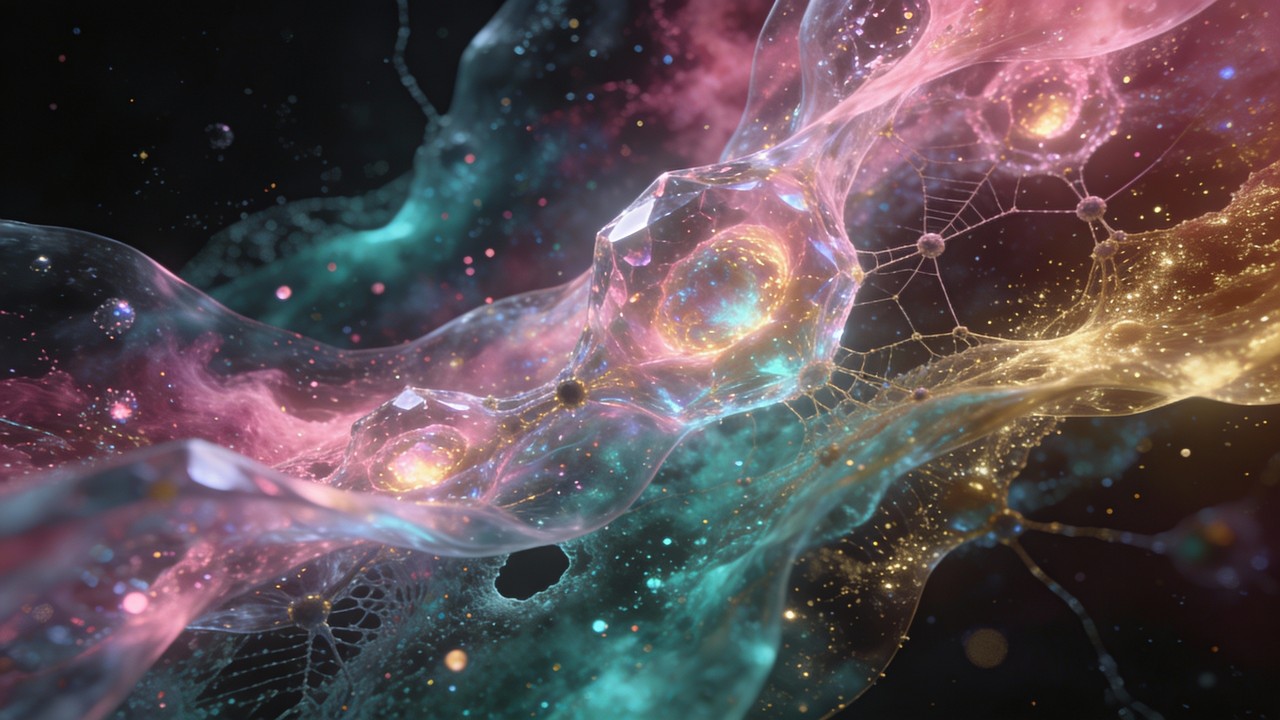 Free Cosmic Cellular Dreams Image - Cosmic, Cellular, Bioluminescent ...