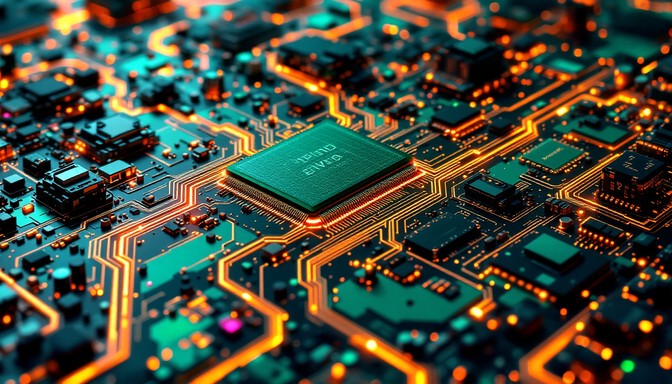 Free Pixel Chip Flag Image - Microchip, Circuit, Technology | Download ...