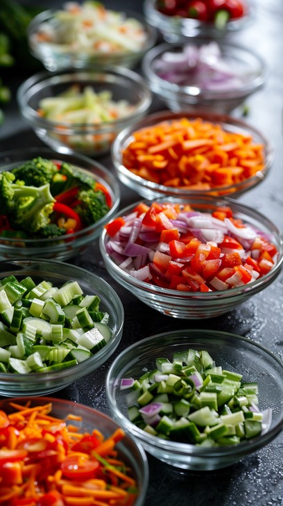 Vegetables Deep Color Free Colorful Chopped Vegetables Image - Vegetables, Colorful, Fresh ...