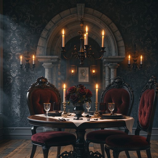 Free Gothic Dining Elegance Image - Gothic, Restaurant, Candlelit ...