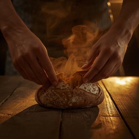 Free Breaking Bread Together Image - Bread, Hands, Breaking | Download ...