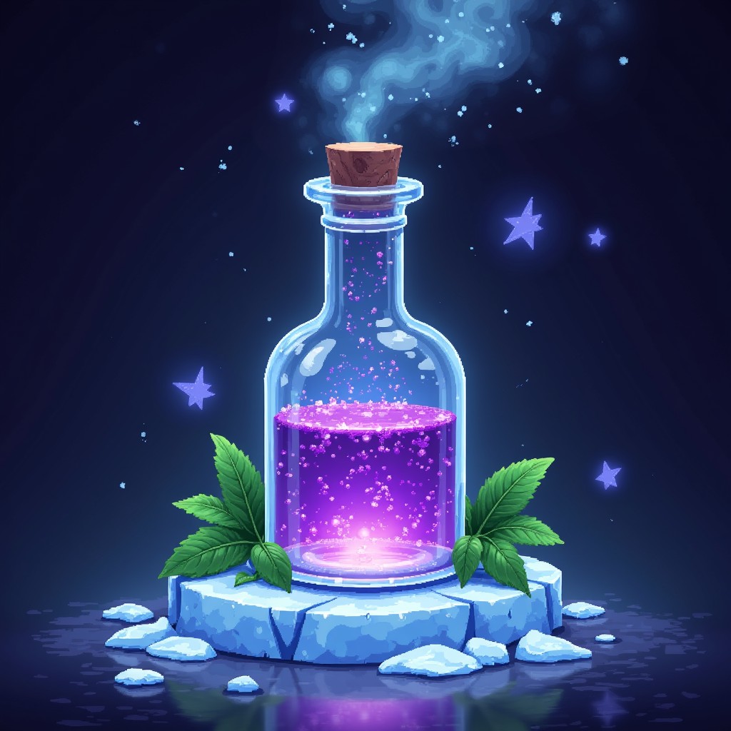 Free Mystical Frost Potion Image - Potion, Magical, Alchemy | Download ...