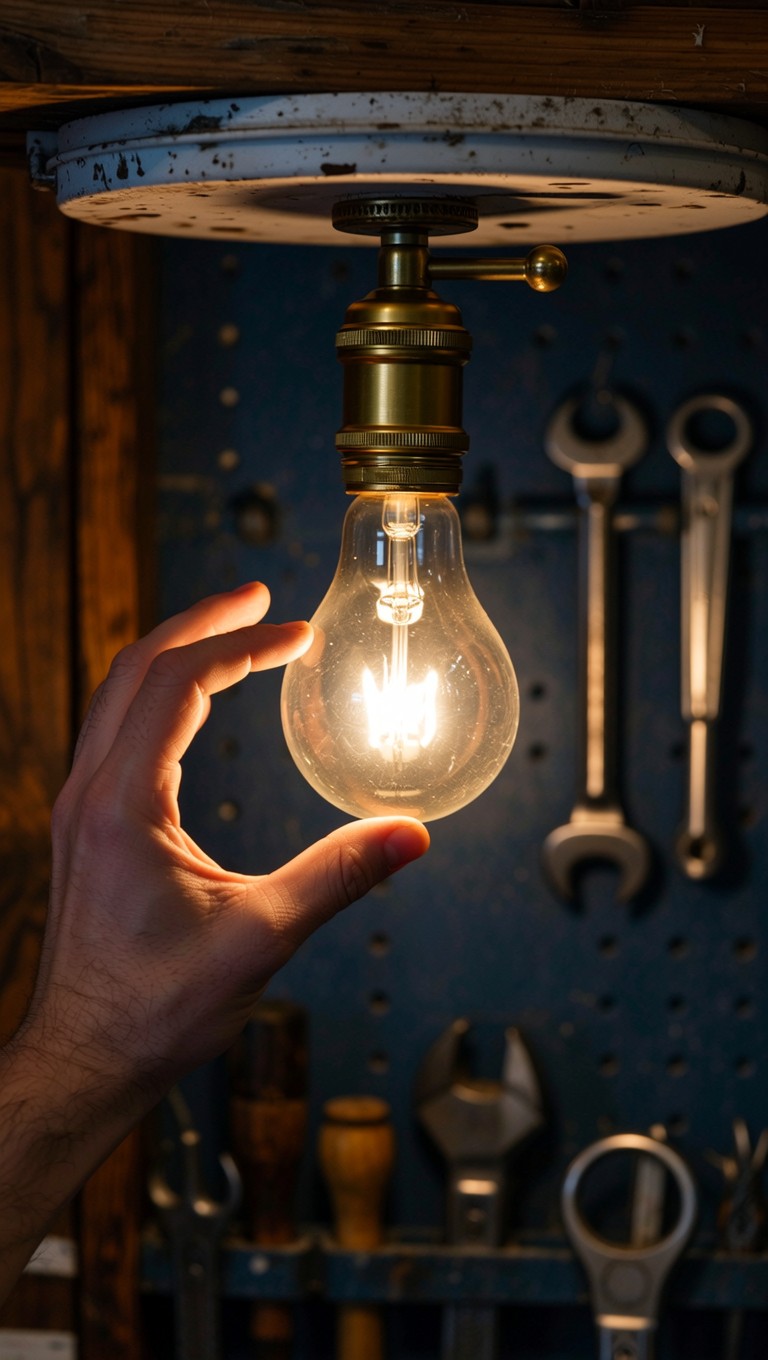 Free Light Meets Craft Photo - Lightbulb, Workshop, Hand | Download at ...