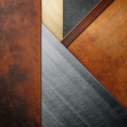 Free Industrial Material Fusion Image - Leather, Metal, Geometric ...
