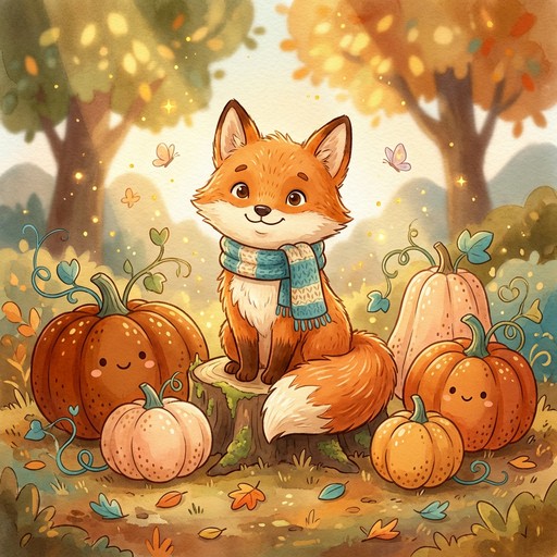 Free Cozy Pumpkin Patch Image - Fox, Pumpkin, Autumn | Download at ...