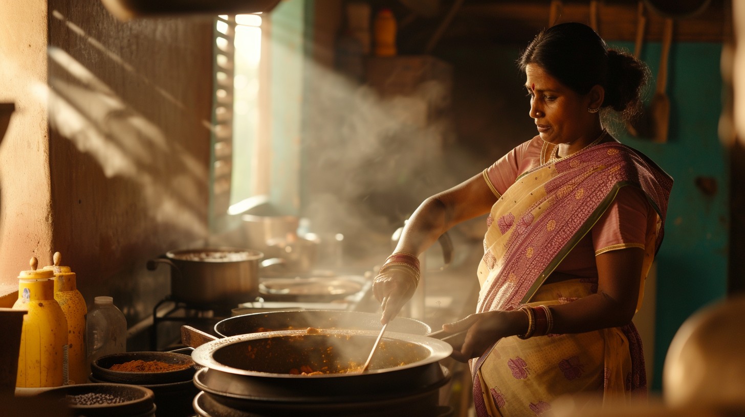 Free Traditional Cooking Scene Image - Cooking, Woman, Kitchen ...