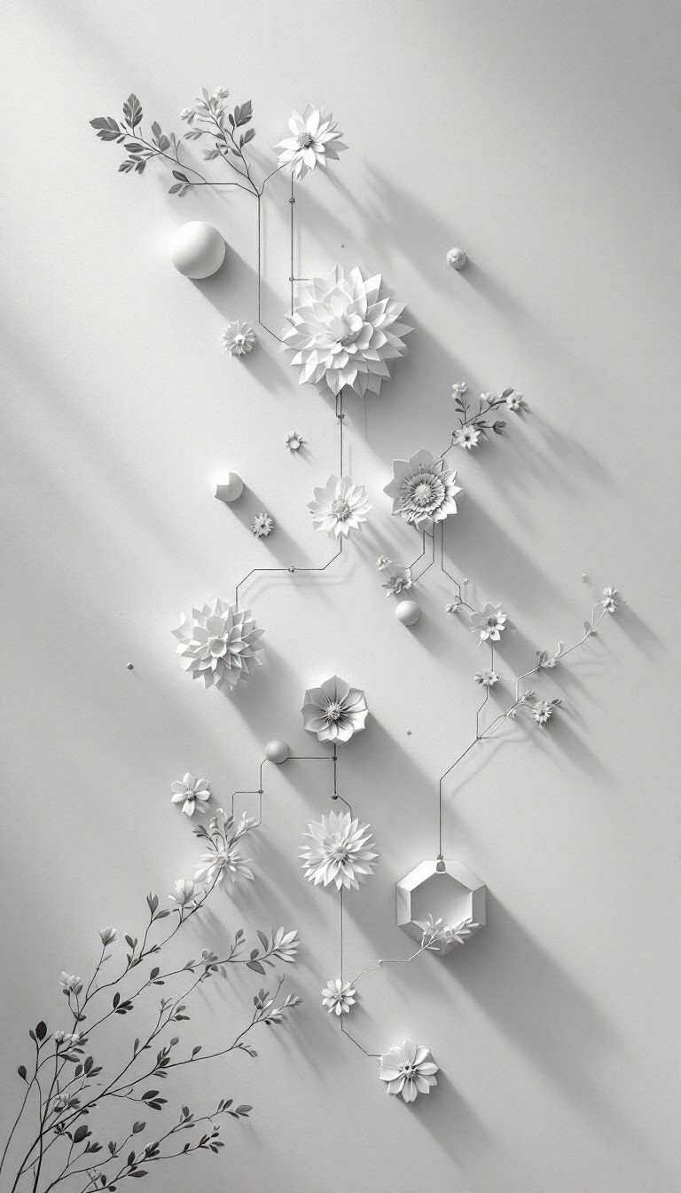 Free Elegant Timeline Design Image - Timeline, Vertical, Geometric ...