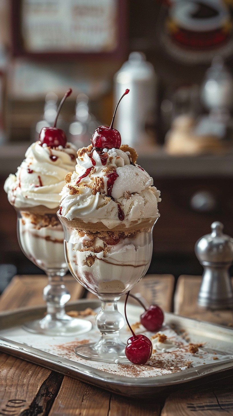 Free Decadent Sundae Treats Image - Sundae, Cherry, Dessert | Download ...