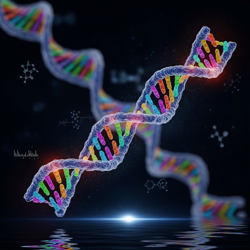 Free Illuminated DNA Spiral Image | Download at StockCake