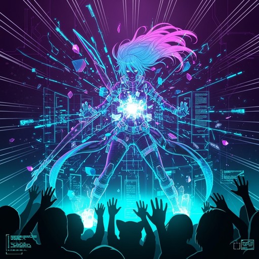 Free Digital Idol Performance Image - Holographic, Anime, Cyberpunk ...