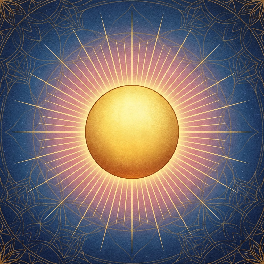 Golden Radiating Sun Free Golden Solar Radiance Photo - Sun, Golden, Radiance | Download at ...