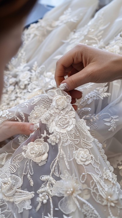Free Elegant Lace Detail Image - Lace, Bridal, Elegant | Download at ...