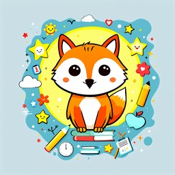 Free Clever Fox Learning Image - Fox, Education, Cartoon | Download at ...
