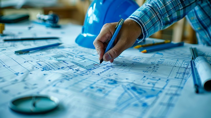Free Blueprints in progress Image - Architecture, Drafting, Engineering ...