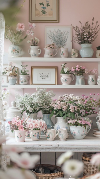 Tea Collection Inside Free Vintage tea display Image | Download at StockCake