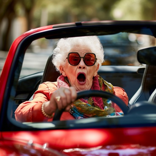 Free Elderly Driver Excited Image | Download at StockCake