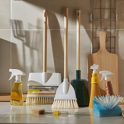 Cleanning Tools Table Free Organized Cleaning Tools Image - Cleaning, Kitchen, Organization ...