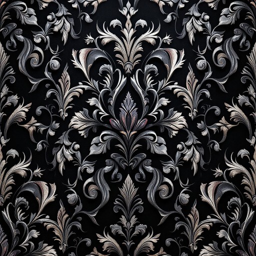 Free Dark Metallic Damask Image - Gothic, Damask, Pattern | Download at ...