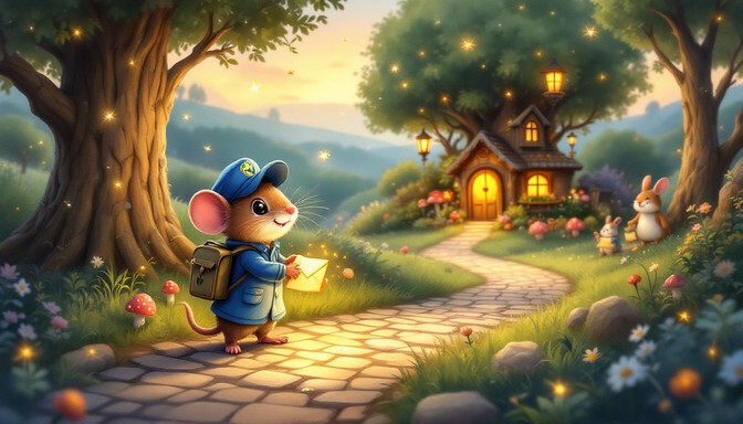Mailman Path Free Magical Mail Delivery Image - Mouse, Mailman, Postal | Download at ...