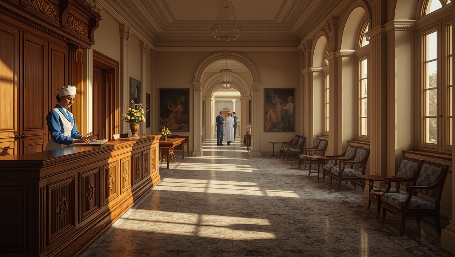 Random Hospital Reception Free Hospital Reception Scene Image - Hospital, Reception, Nurse ...