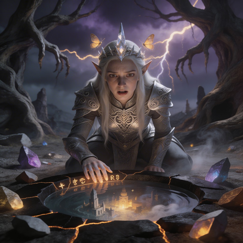 Free Prophecy Of Ruin Image - Oracle, Elf, Fantasy | Download at StockCake