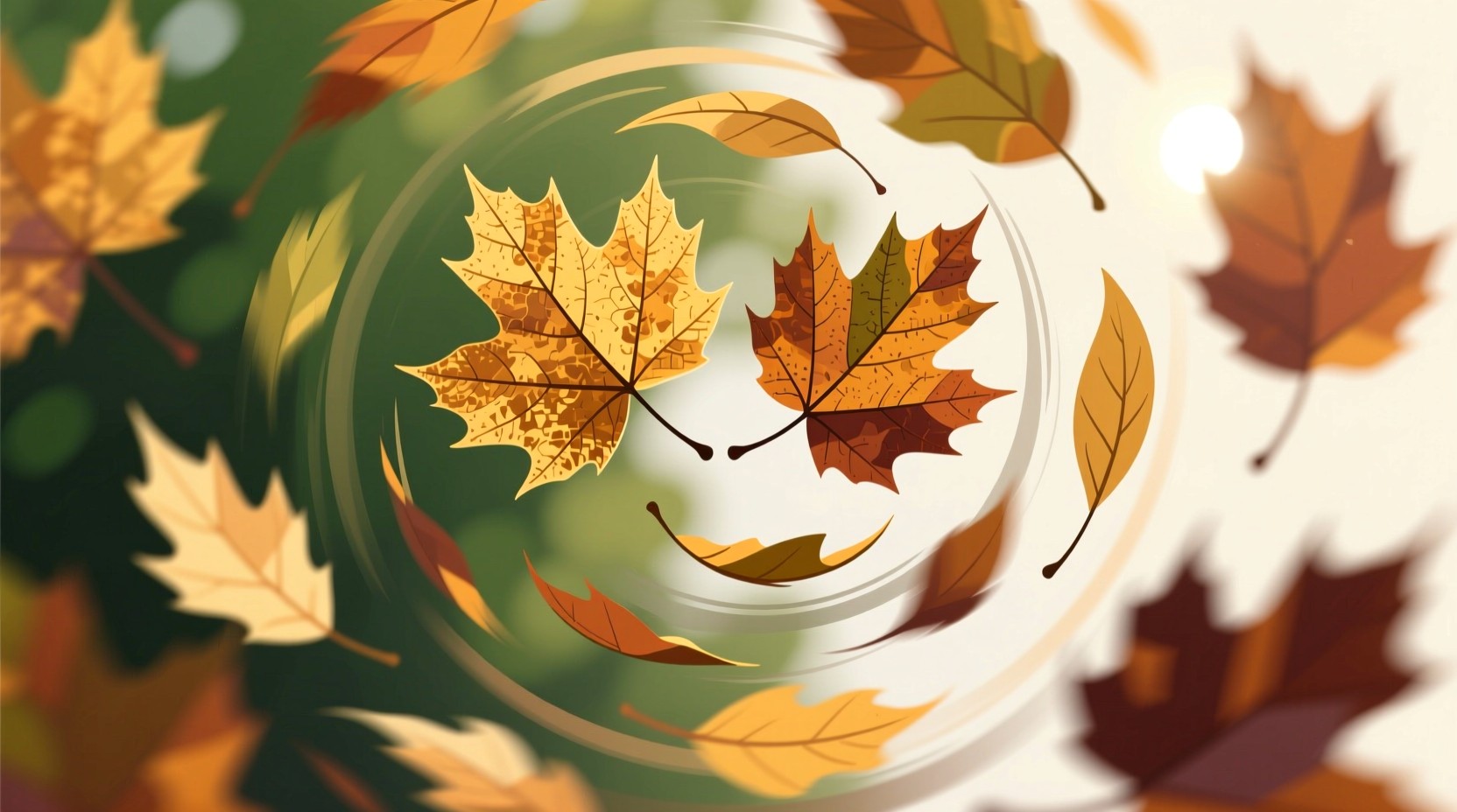 Free Swirling Fall Dance Photo - Autumn, Leaves, Spiral | Download at ...