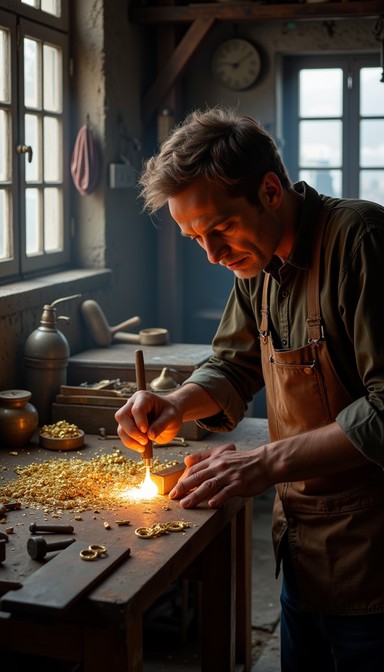 Free Molten Golden Artistry Image - Goldsmith, Artisan, Craftsmanship ...