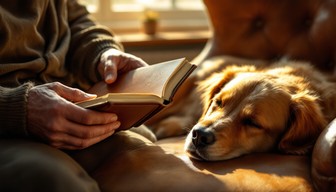 Dogs Reading Extract Free Reading With Dog Image - Reading, Dog, Sunlight | Download at ...