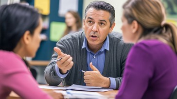 Frantic Discussion Free Intense group discussion Image - Education, Classroom, Discussion ...