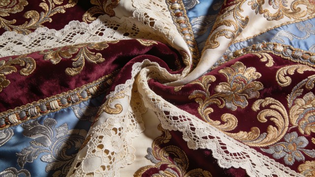 Free Luxurious Baroque Textiles Image - Baroque, Damask, Velvet ...