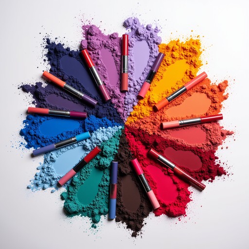 Free Vibrant Powder Spectrum Image - Cosmetics, Makeup, Pigments ...