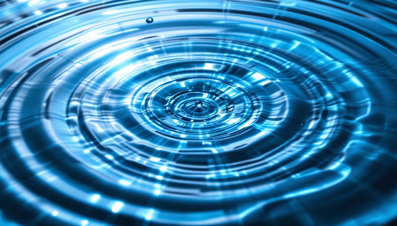 Water Geometry Ripples Free Hypnotic Liquid Geometry Image - Ripples, Water, Circles ...