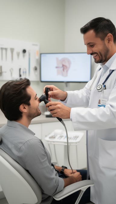 Free Professional Ear Examination Image - Otolaryngologist, Doctor ...