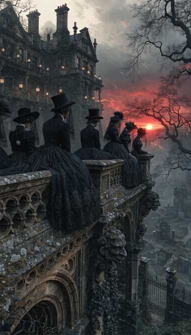 Free Gothic Mourning Ritual Image - Gothic, Victorian, Mourning ...
