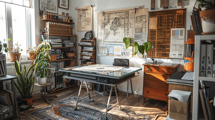 Free Creative Workspace Interior Image | Download at StockCake