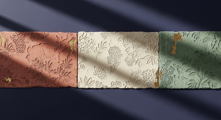 Free Textured botanical panels Image | Download at StockCake