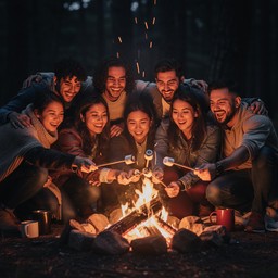 Free Campfire Friendship Moments Image - Friendship, Friends, Campfire ...
