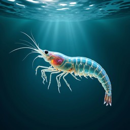 Small Translucent Shrimp Free Translucent Marine Crustacean Image - Shrimp, Transparent ...