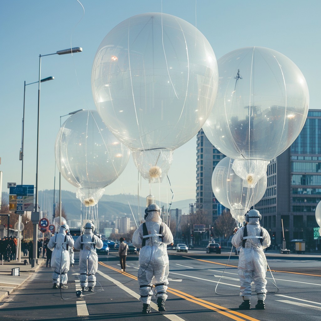 Free Balloons in Parade Photo - Balloons, Parade, City | Download at ...