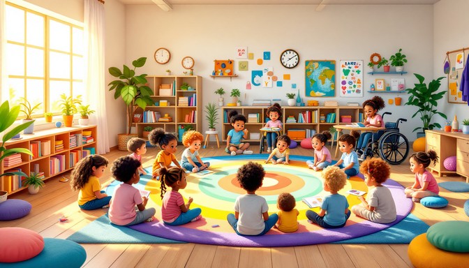 Download Inclusive Classroom Community Image - Classroom, Children ...