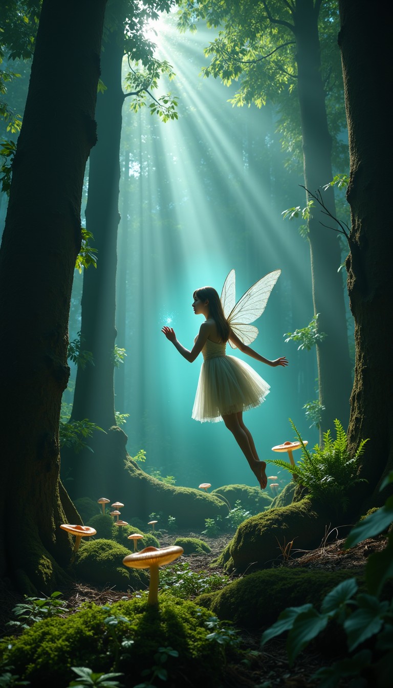 Free Enchanted Forest Fairy Image - Fairy, Forest, Magical | Download ...