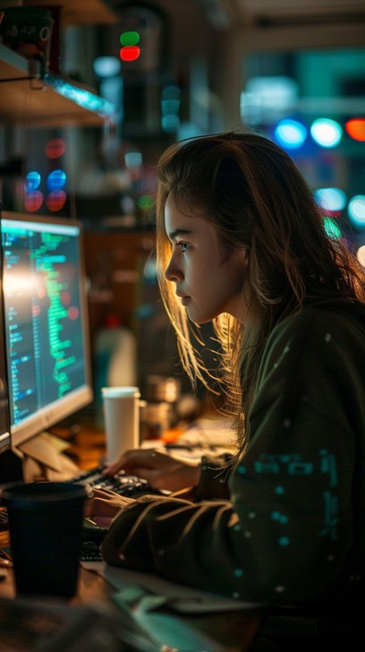 Free Focused Tech Work Image - Coding, Programmer, Concentration ...